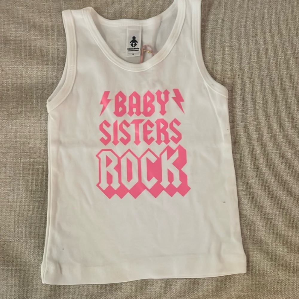 Baby Sisters Rock Tank